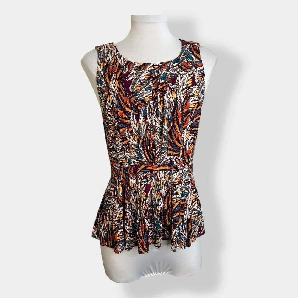 Anthropologie Deletta Corbara Peplum Topโ